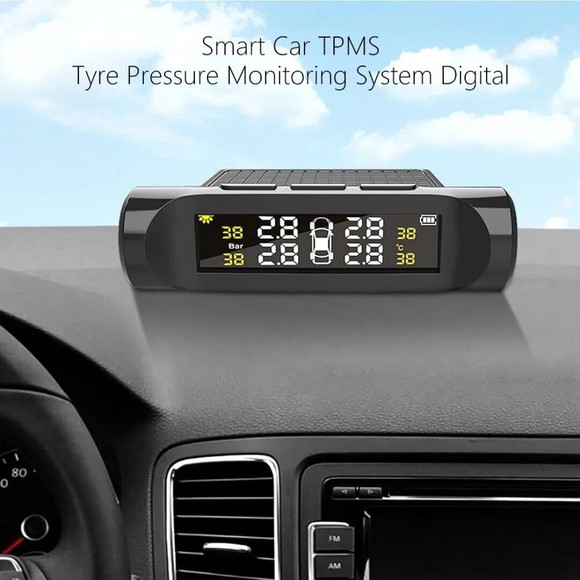 TPMS Tire Monitoring System Digital LCD Display Pressure External Sensor Car - Picture 4 of 13